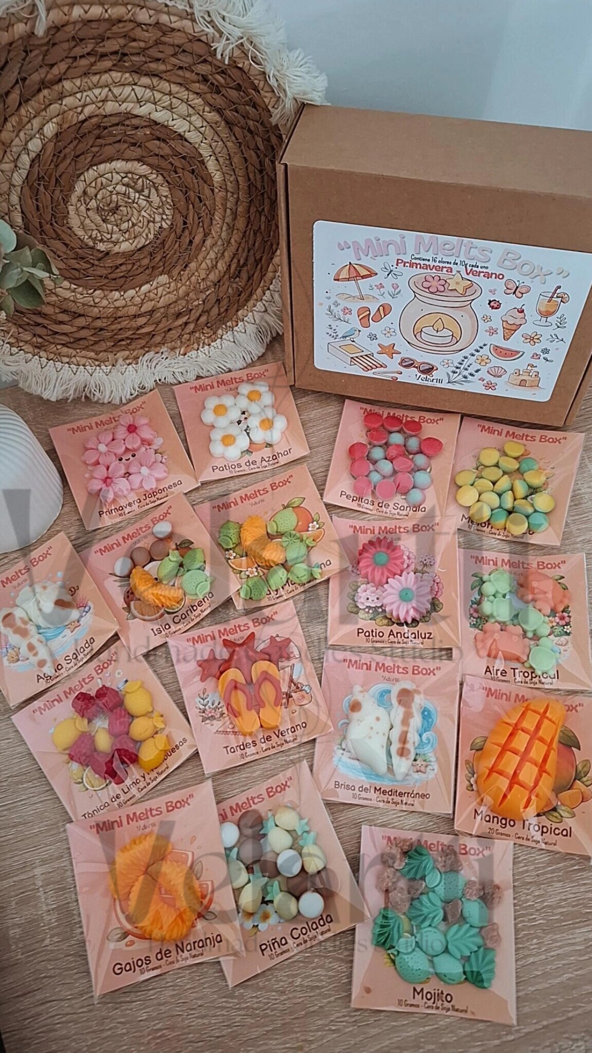 Pack Degustación Wax Melts Primavera Verano - 1